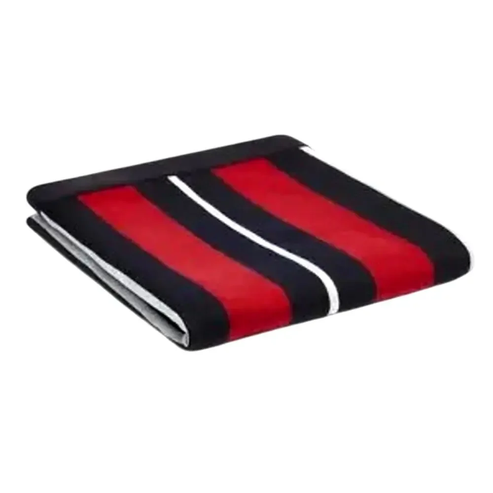 NEW Gucci Web Wool Blanket Reversible Navy Red White 45x70 Authentic
